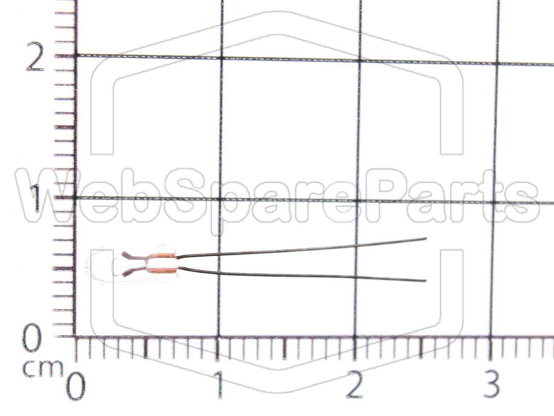 Lámpara miniatura 6,0 voltios 40 mA Ø 3,15 mm Longitud 6,35 mm 
