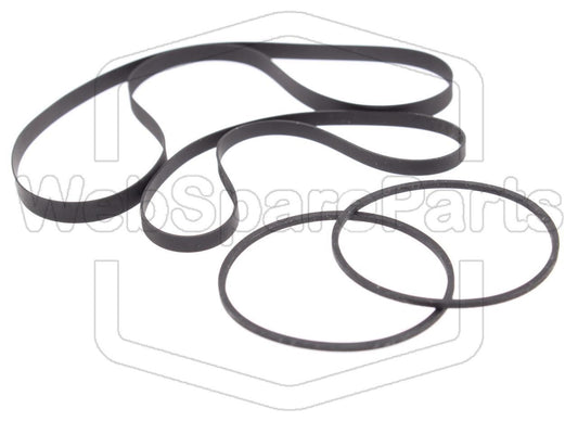 Kit de correas para pletina de doble casete – Kenwood CT-403