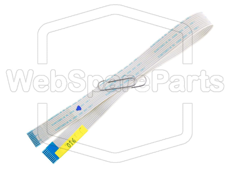 10 Pins Cable Plano L=287mm W=11.10mm