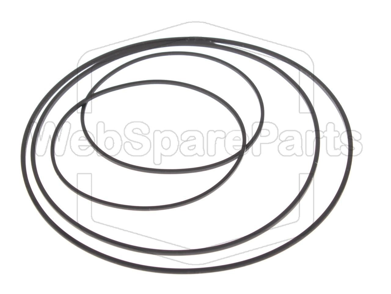 Kit de correas para pletina de doble casete – Philips FW56