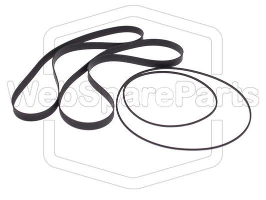 Kit de correas para pletina de casete – Aiwa FX-W50