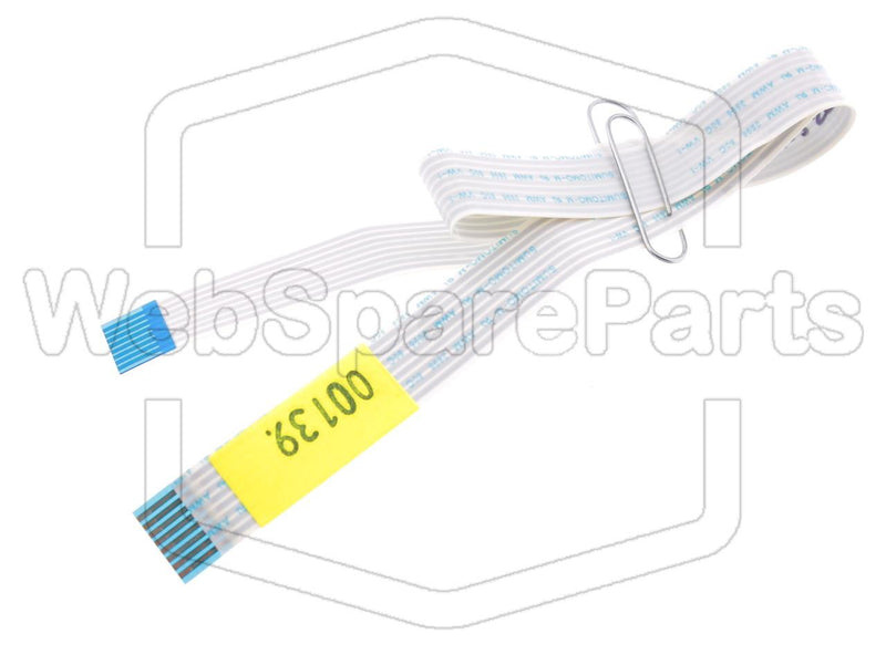 8 Pins Cable Plano L=381mm W=11.30mm