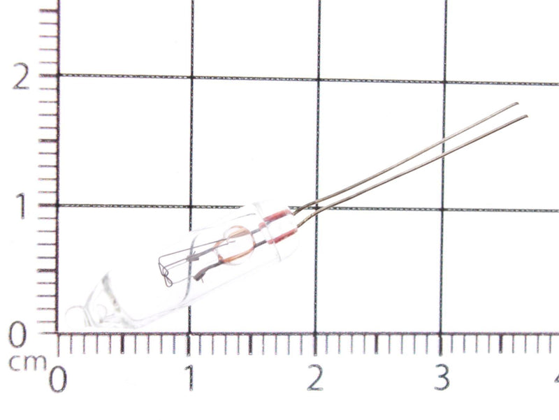 Lámpara incandescente 24 voltios 40 mA Ø 5,3 mm Longitud 19 mm 