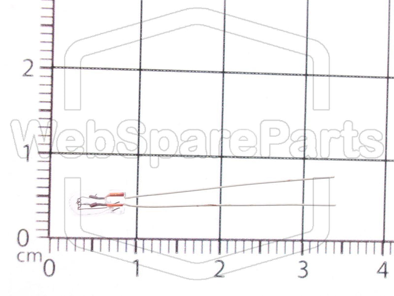 Incandescent Lamp 12 Volts DV 50mA Ø:3mm L:7mm