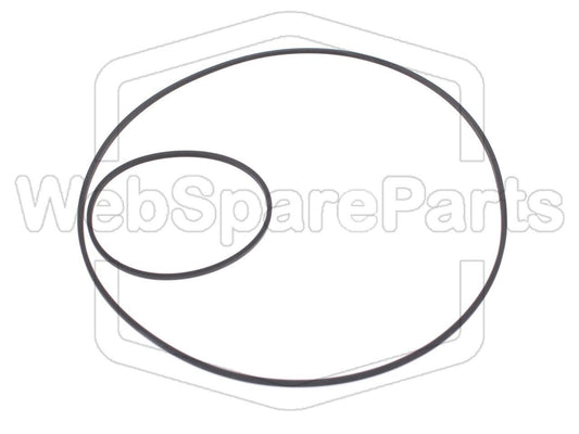 Kit de correas para radiocasete – Sony CFS-950 SPORTS