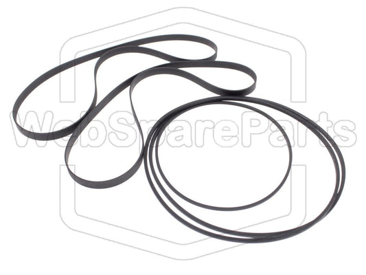 Kit de correas para pletina de casete – Aiwa AD-WX110