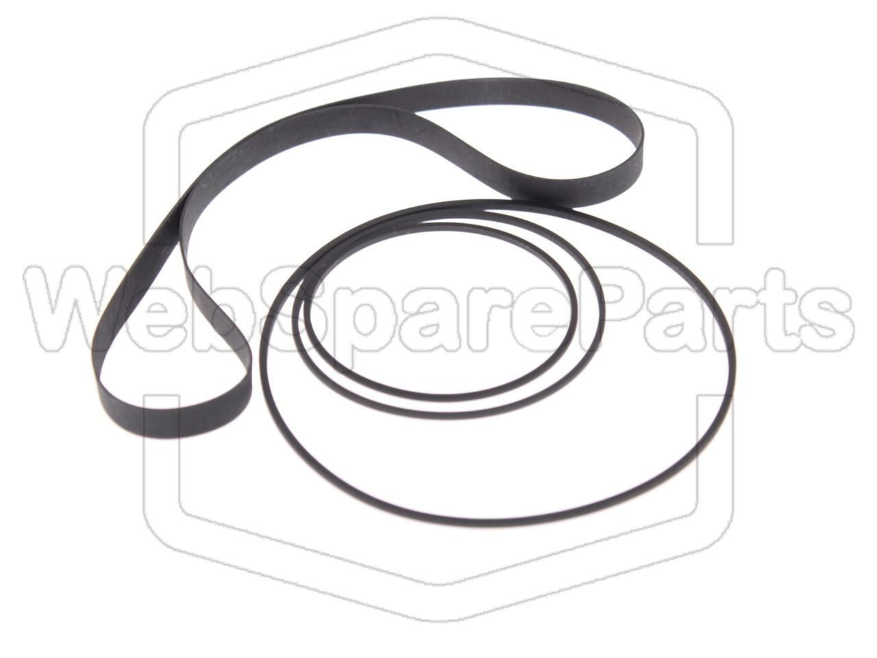 Kit de correas para pletina de casete – Kenwood KX-1006
