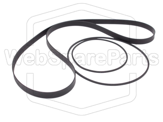Kit de correas para pletina de casete – Dual C-818