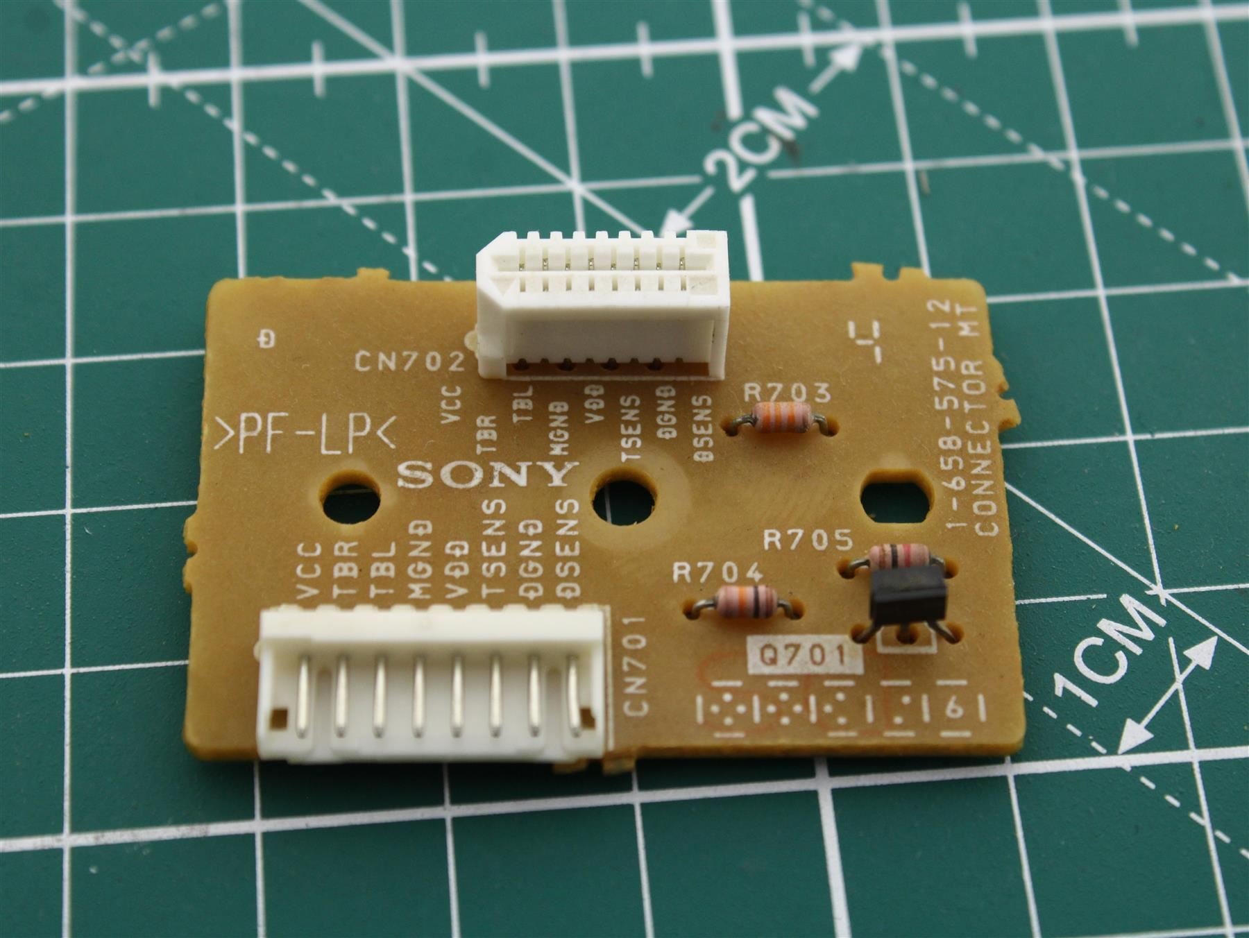 Replacement CONNECTOR BOARD  Pos.(259) for Sony HCD-VX8J CD Player Mechanism