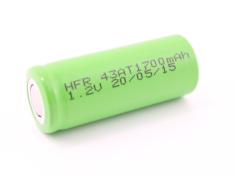 Batería Ni-MH 4/5 A 1.2V 1700mAh [Ø14.5x43.0mm] 