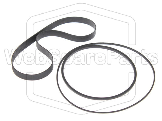 Kit de correas para pletina de casete – Akai HX-1