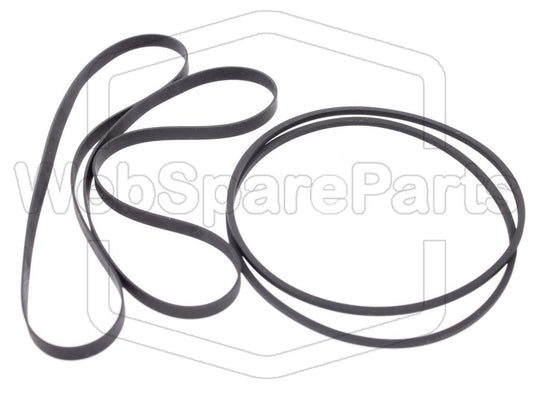 Kit de correas para pletina de doble casete – Grundig CL-CCF6