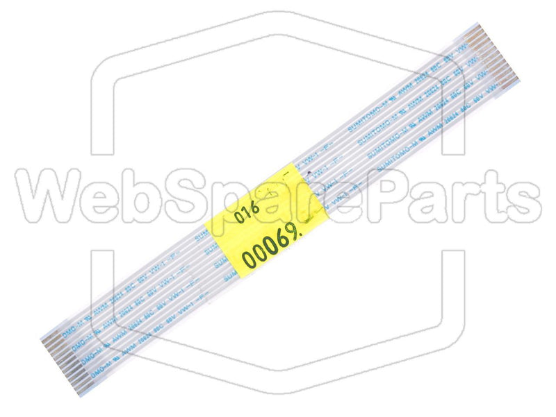 13 Pins Cable Plano L=130mm W=17.50mm