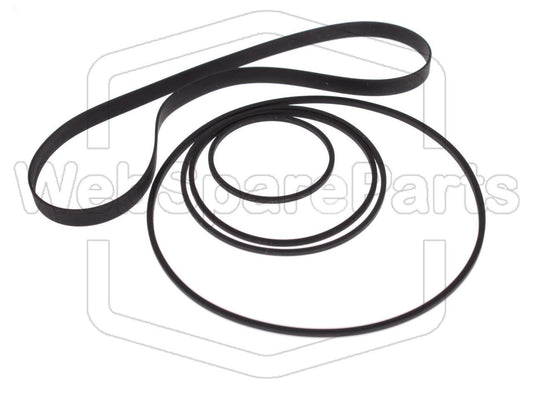 Kit de correas para pletina de casete – Kenwood KX-50