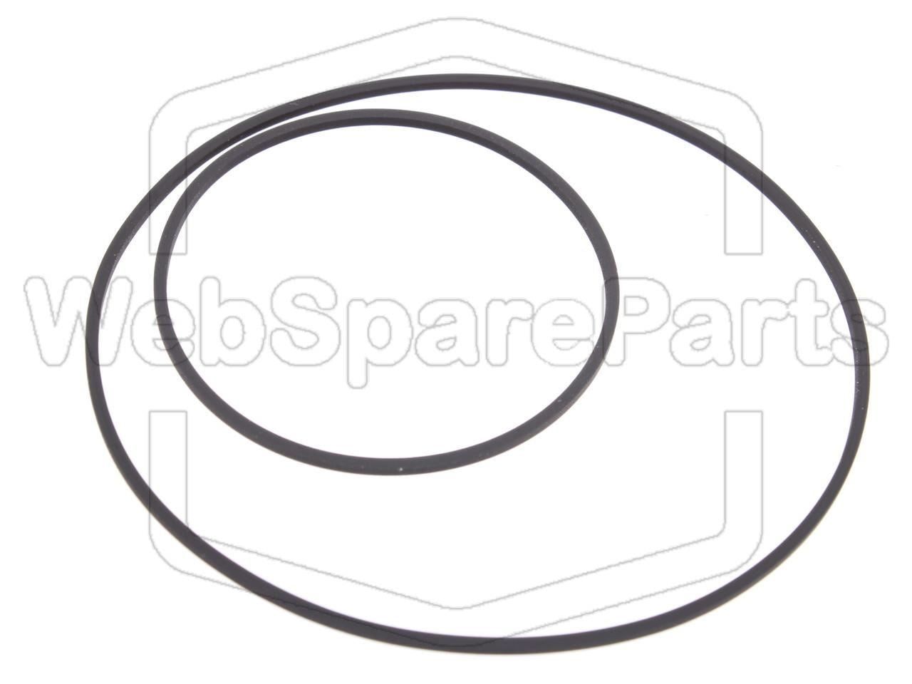Belt Kit for Philips FW555C Cassette Deck