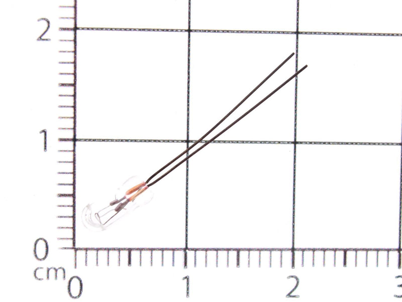 Lámpara miniatura 14 voltios 40 mA Ø 3,15 mm Longitud 6,35 mm 