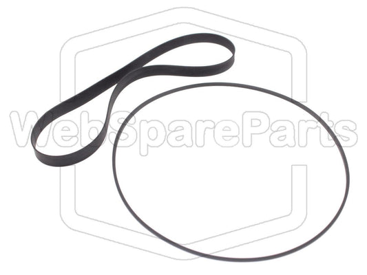 Kit de correas para pletina de casete – Sony TC-K44