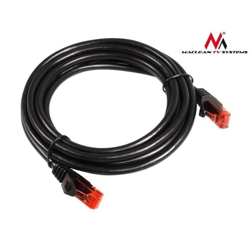 Cabo de Rede UTP CAT6 1m - Preto