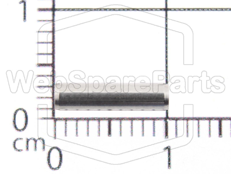 Eje de rodillo de presión 2.5mm de diámetro, 10mm de longitud 