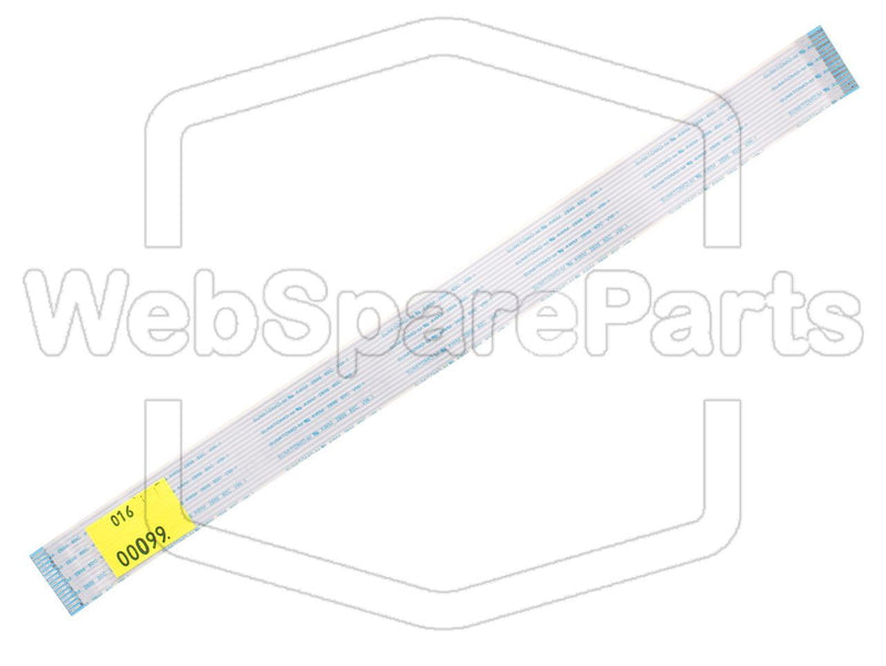 15 Pins Cable Plano L=254mm W=20mm