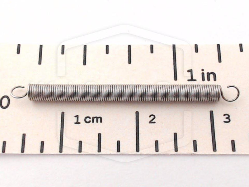 Muelle de extensión Ø = 2.3mm x TL = 25.5mm x TK = 0.3mm