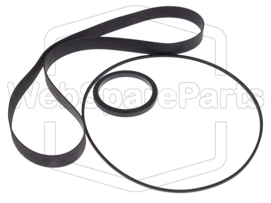 Kit de correas para videograbador – NEC PVC-766 Betamax