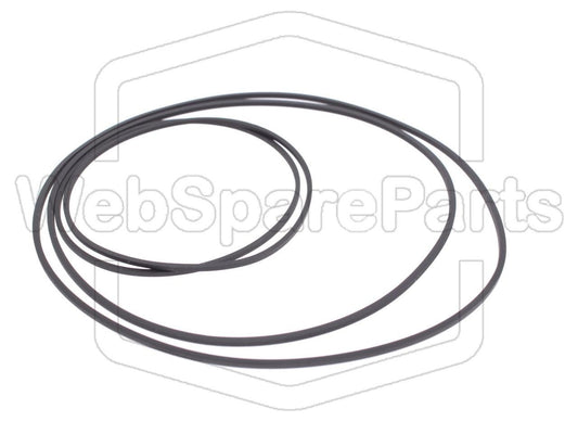Kit de correas para pletina de doble casete – Pioneer XR-P350