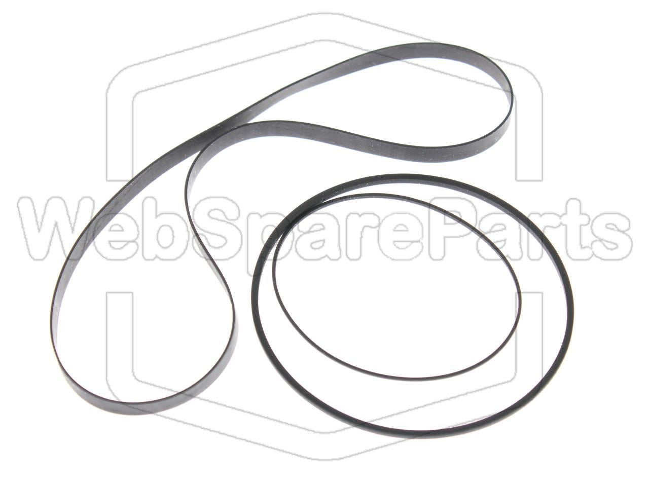 Kit de correas para radiocasete – Sharp GF-8989