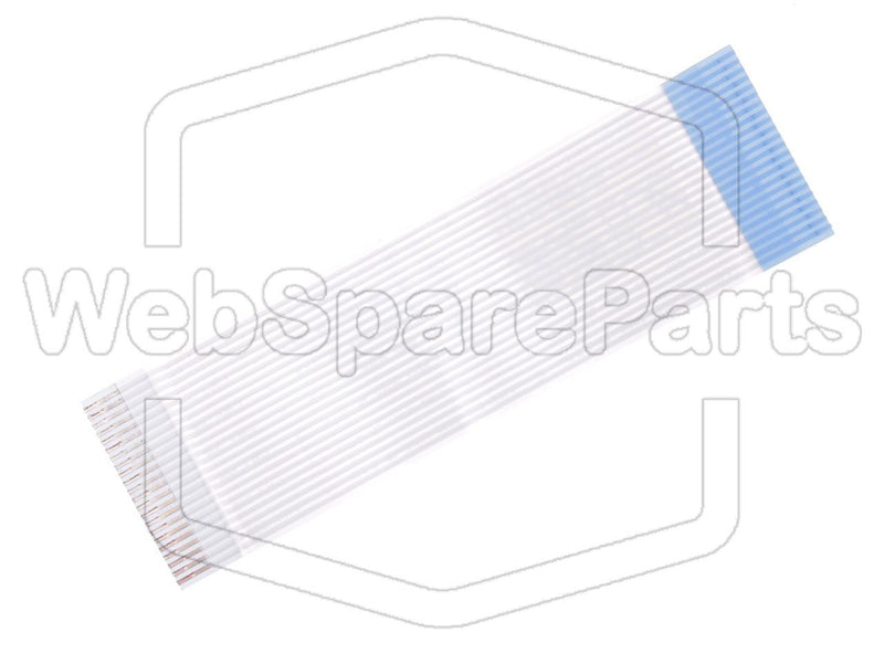 22 Pins Cable Plano invertido L=100mm W=28.75mm