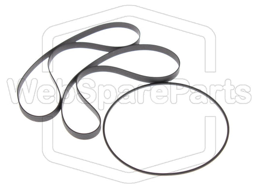 Kit de correas para pletina de doble casete – Sony TC-V77WR