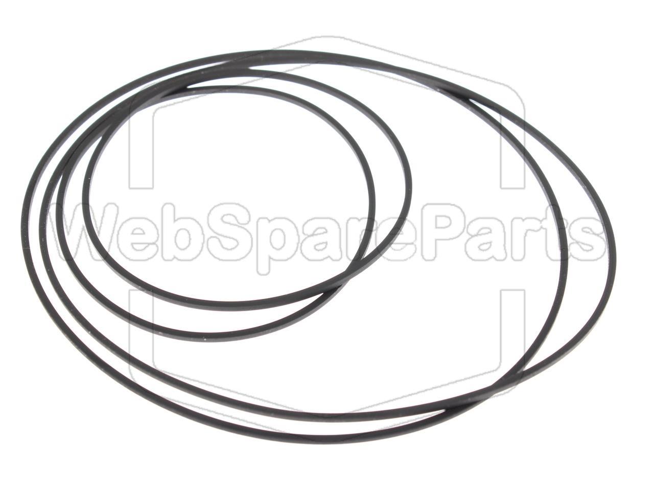 Belt Kit for Pioneer XR-P440M Double Cassette Deck