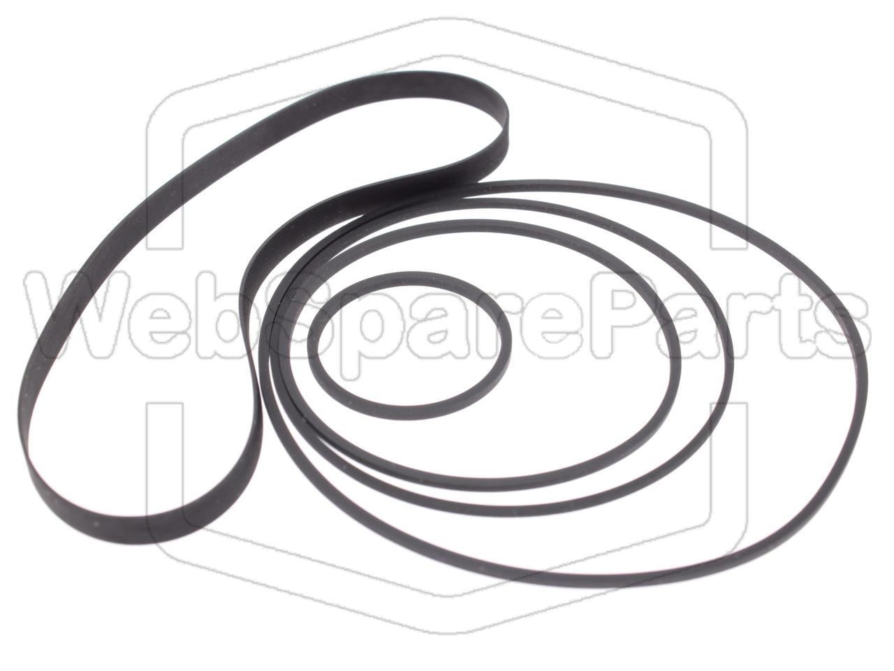Kit de Correas para Platina Cassette Alpine Alpage AL-35