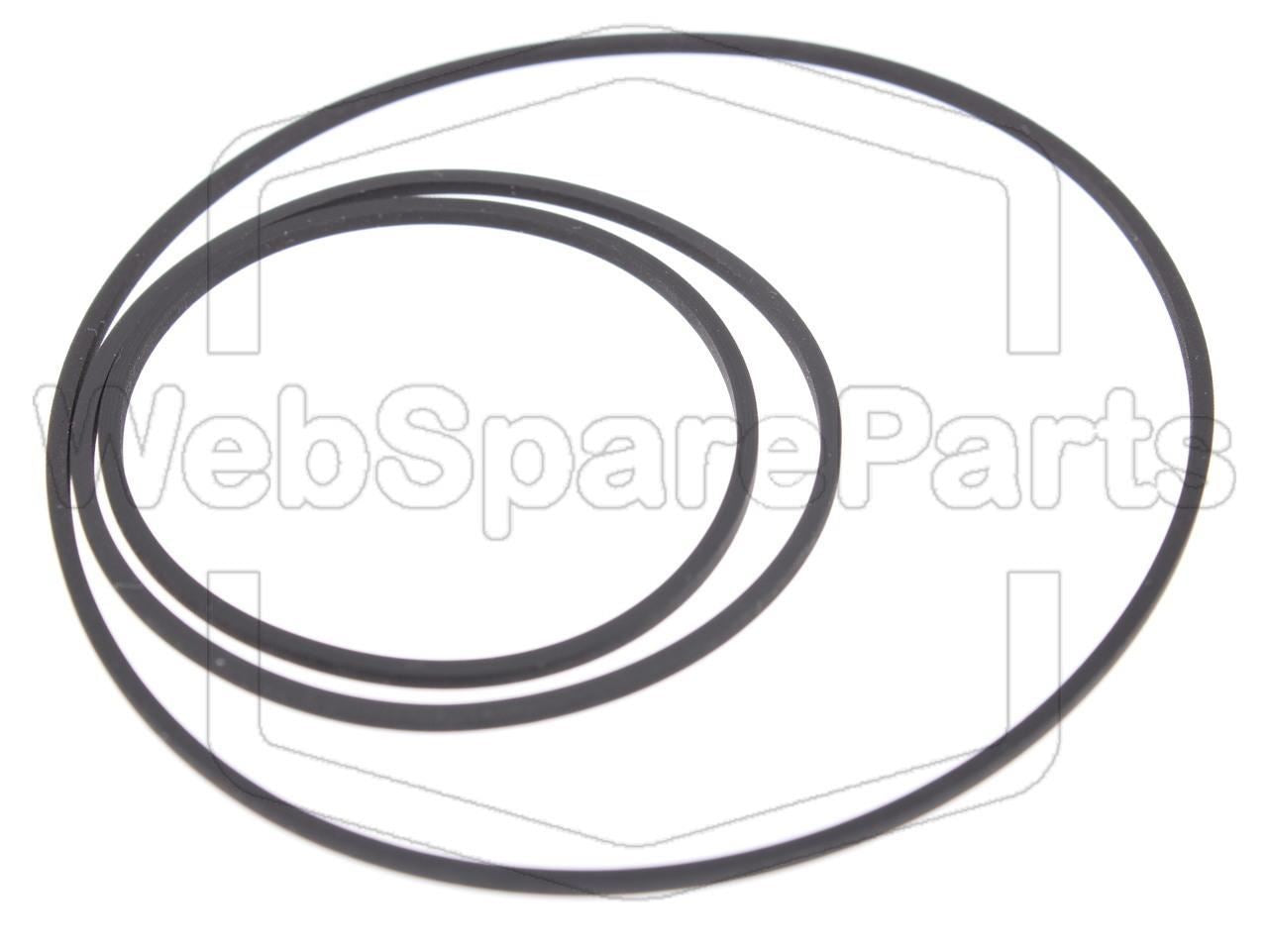 Belt Kit For Cassette Player Sony XO-D101 CD