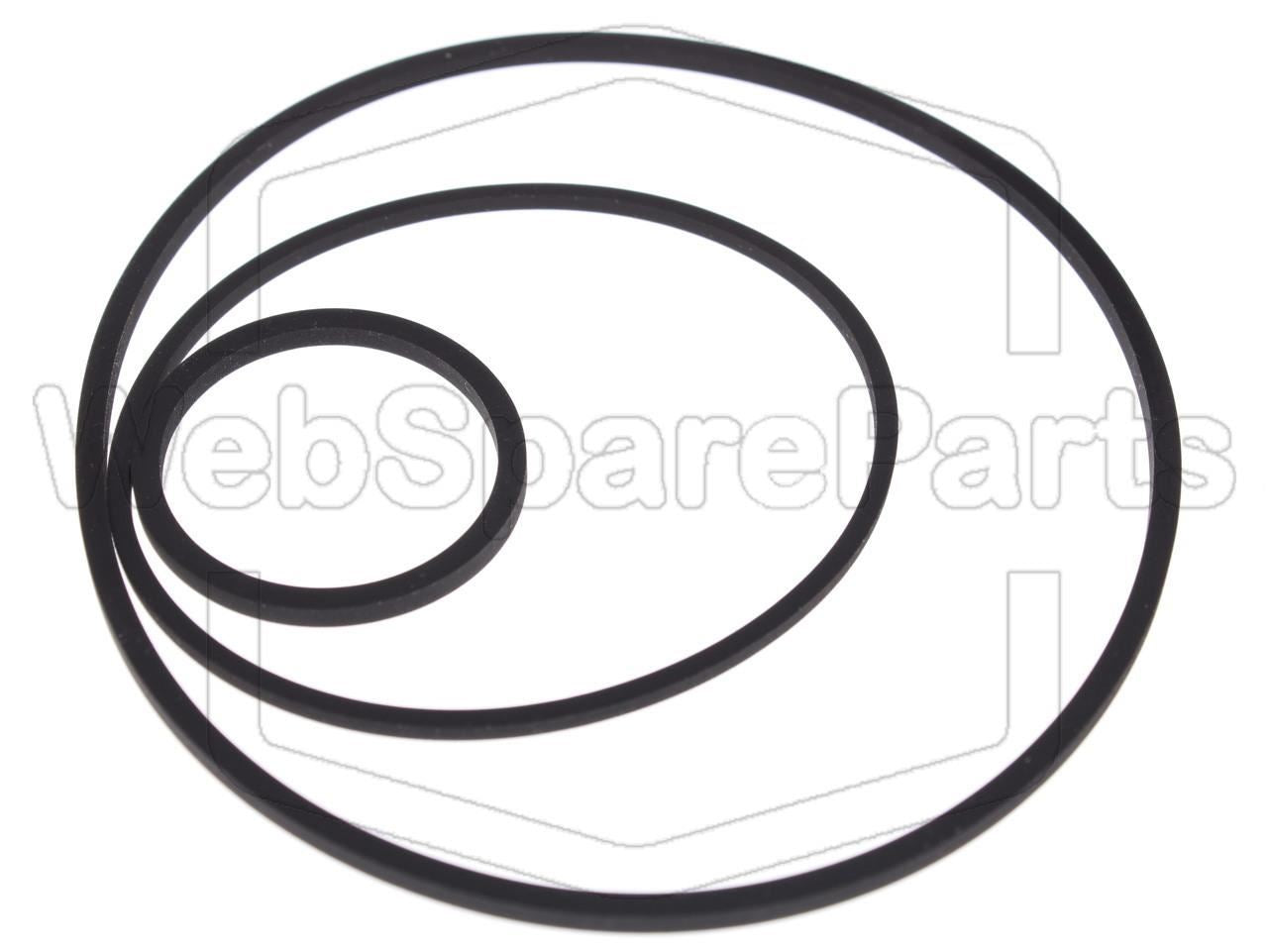 Belt Kit For Video Cassette Recorder Philips VR-6920