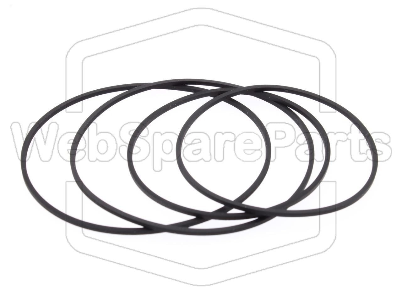 Belt Kit For Cassette Player Sony XO-D10 CD