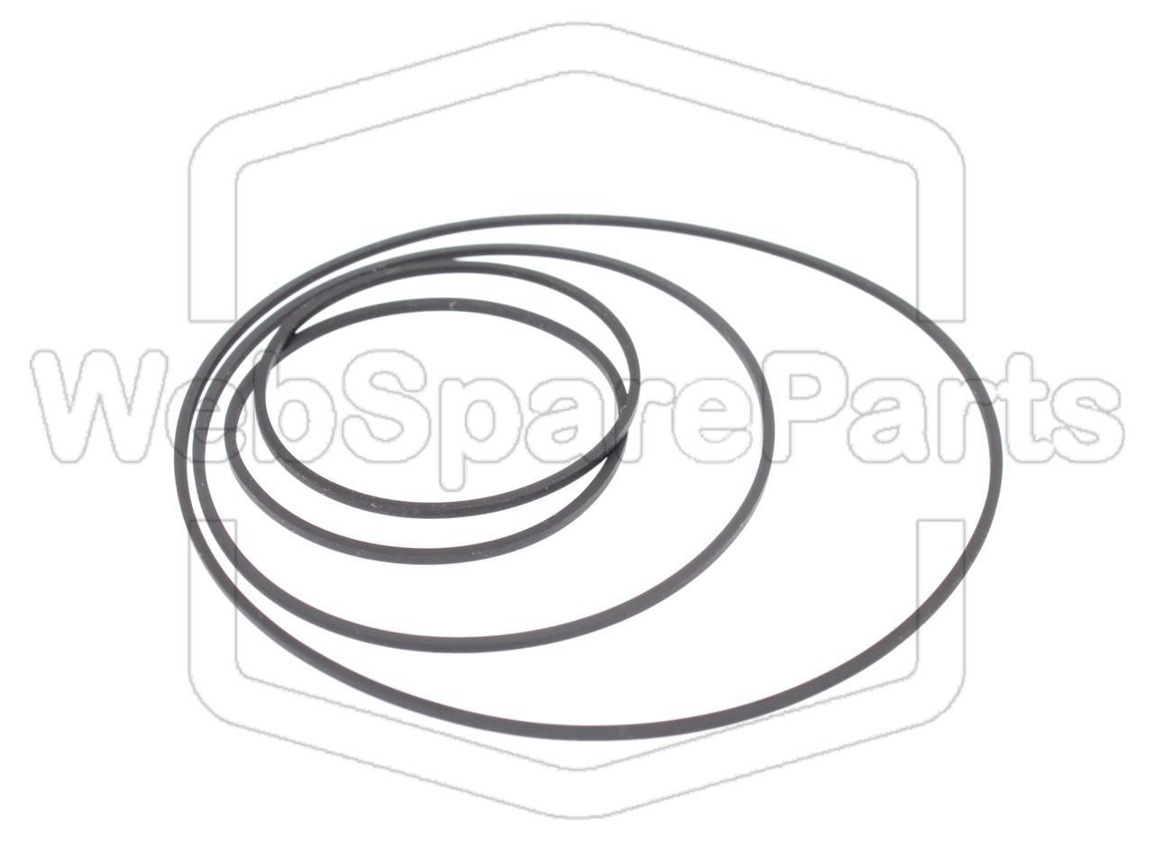 Kit de correas para radiocasete – Sony CFD-777