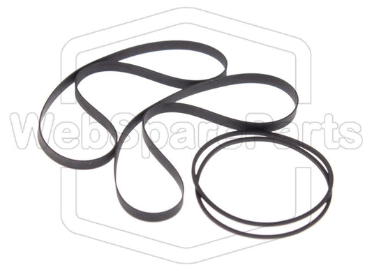 Kit de correas para pletina de doble casete – Kenwood KX-W6070
