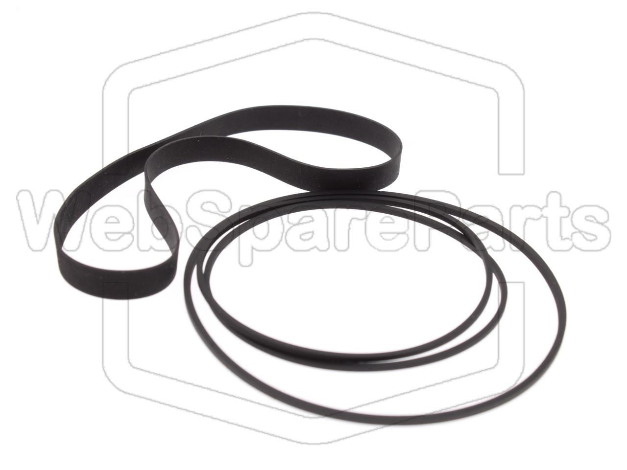 Belt Kit For Cassette Deck Sansui SC-3100