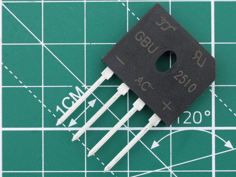 Puente Rectificador 25A 1000V GBU2510