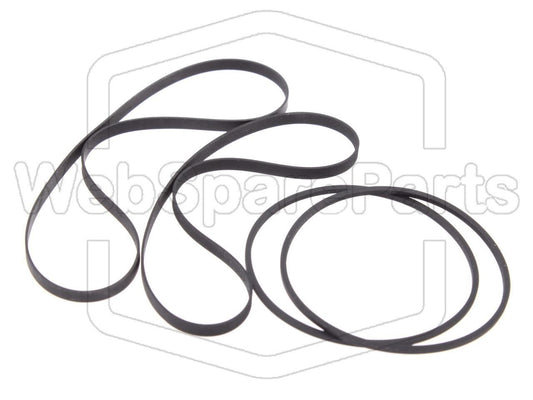 Kit de correas para pletina de casete – Teac W-600R