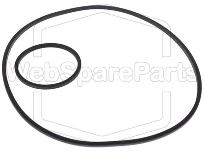 Kit de correas para videograbador – Toshiba V-312 T/G