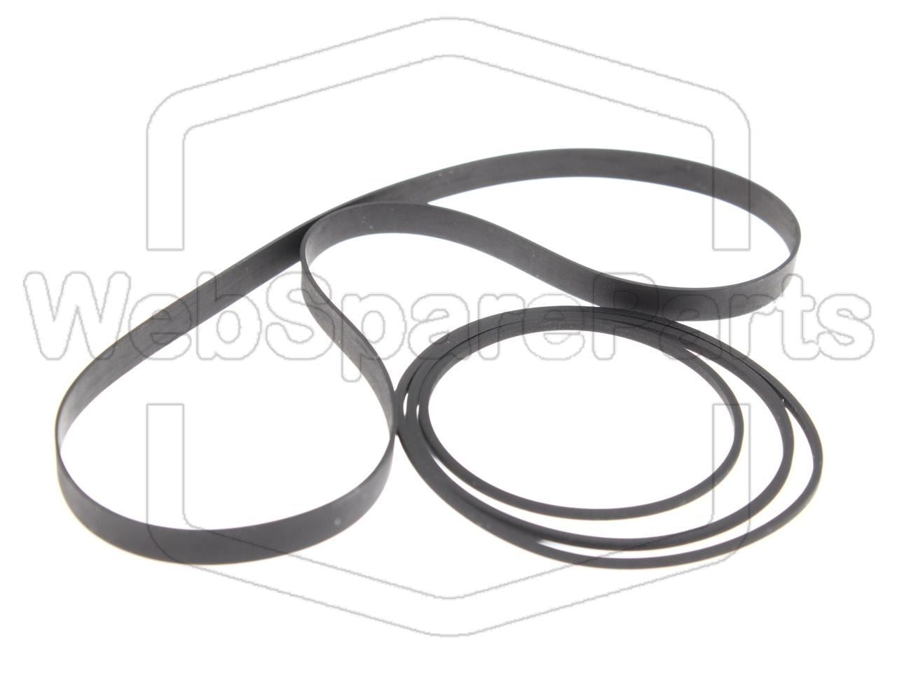 Kit de Correas para Pletina de Casete Estéreo Rotel RD-1000/M