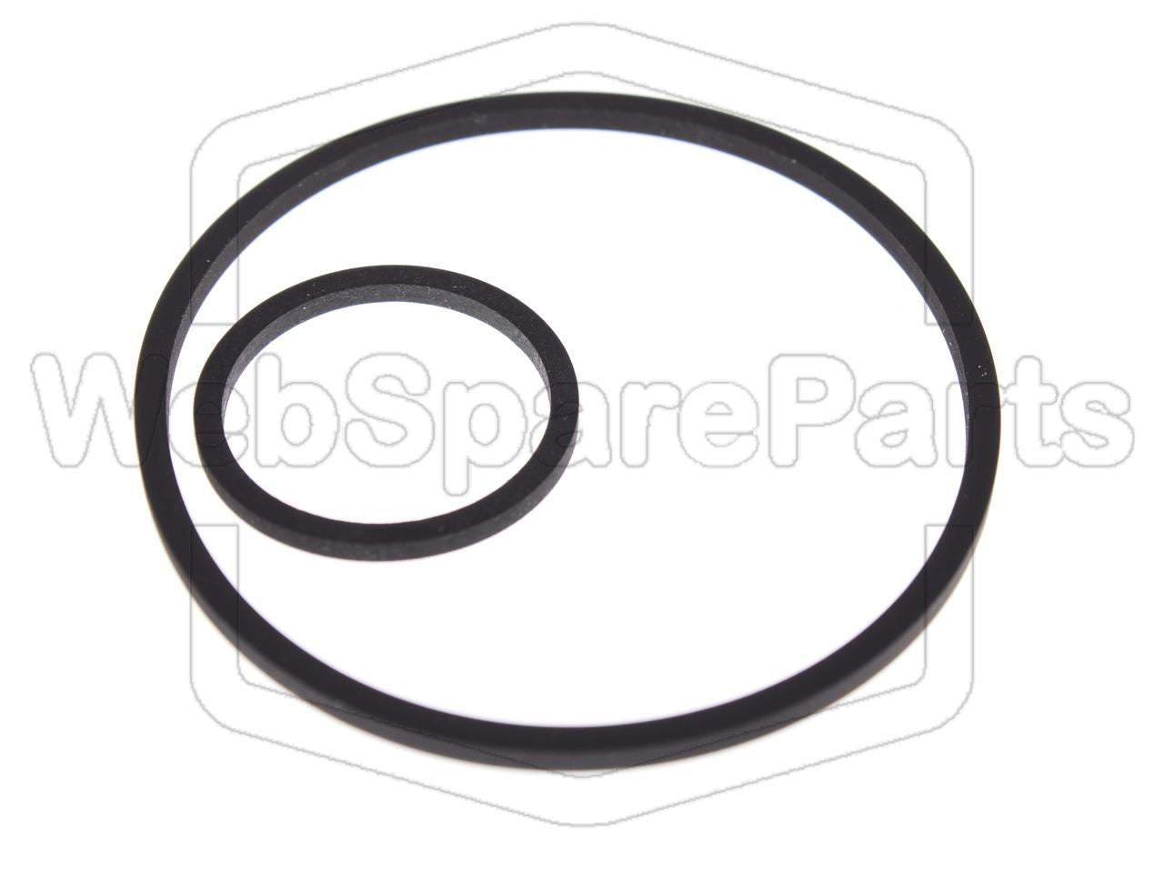 Belt Kit For Video Cassette Recorder Nordmende V-8005 K