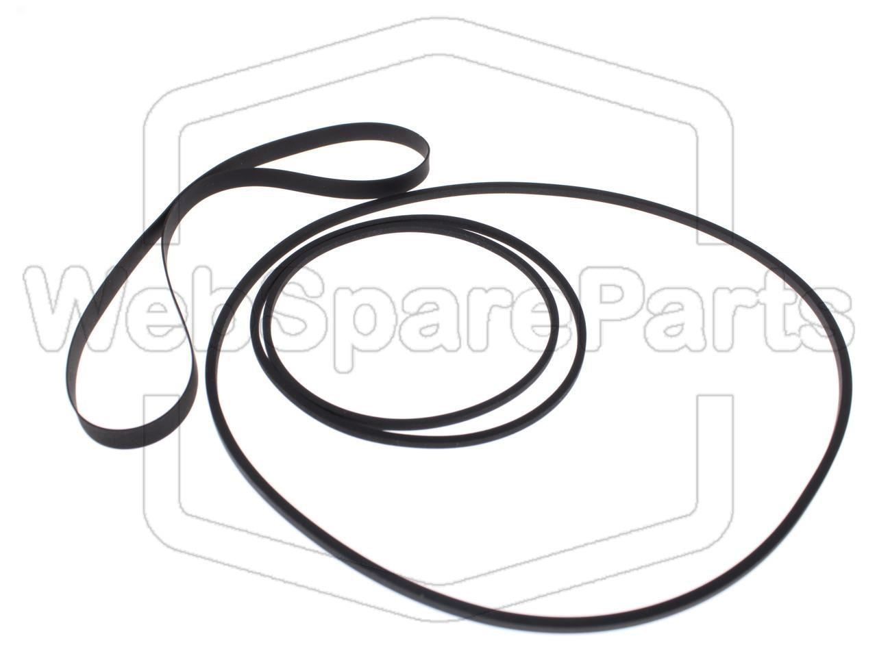 Belt Kit For Video Cassette Recorder Tensai TVR-130