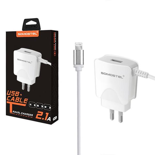 Carregador Lightning para Apple iPhone iPod 220V Quick Charge