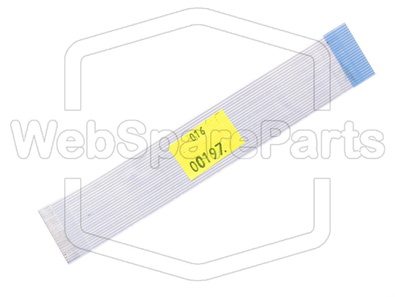 23 Pins Cable Plano invertido L=140mm W=24.30mm