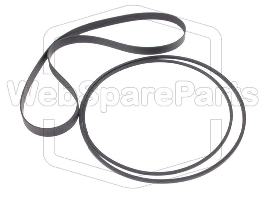 Kit de correas para pletina de casete – Aiwa CS-660