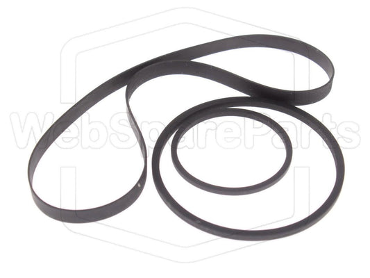 Kit de correas para reproductor de CD y pletina de casete – Sony TX-DRE210