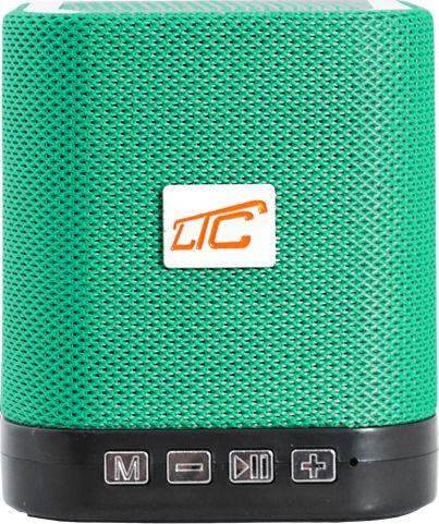 Coluna Portátil Bluetooth 3W com Rádio FM Micro SD [Autonomia até 8h] Verde