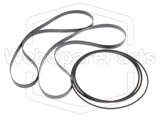 Kit de correas para radiocasete – Sharp GF-777